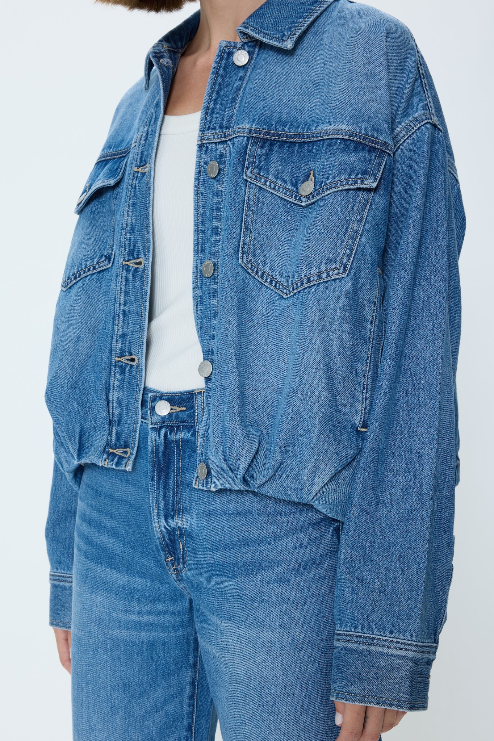 Bibi Blouson Trucker Jacket - Heartfelt - Image 4