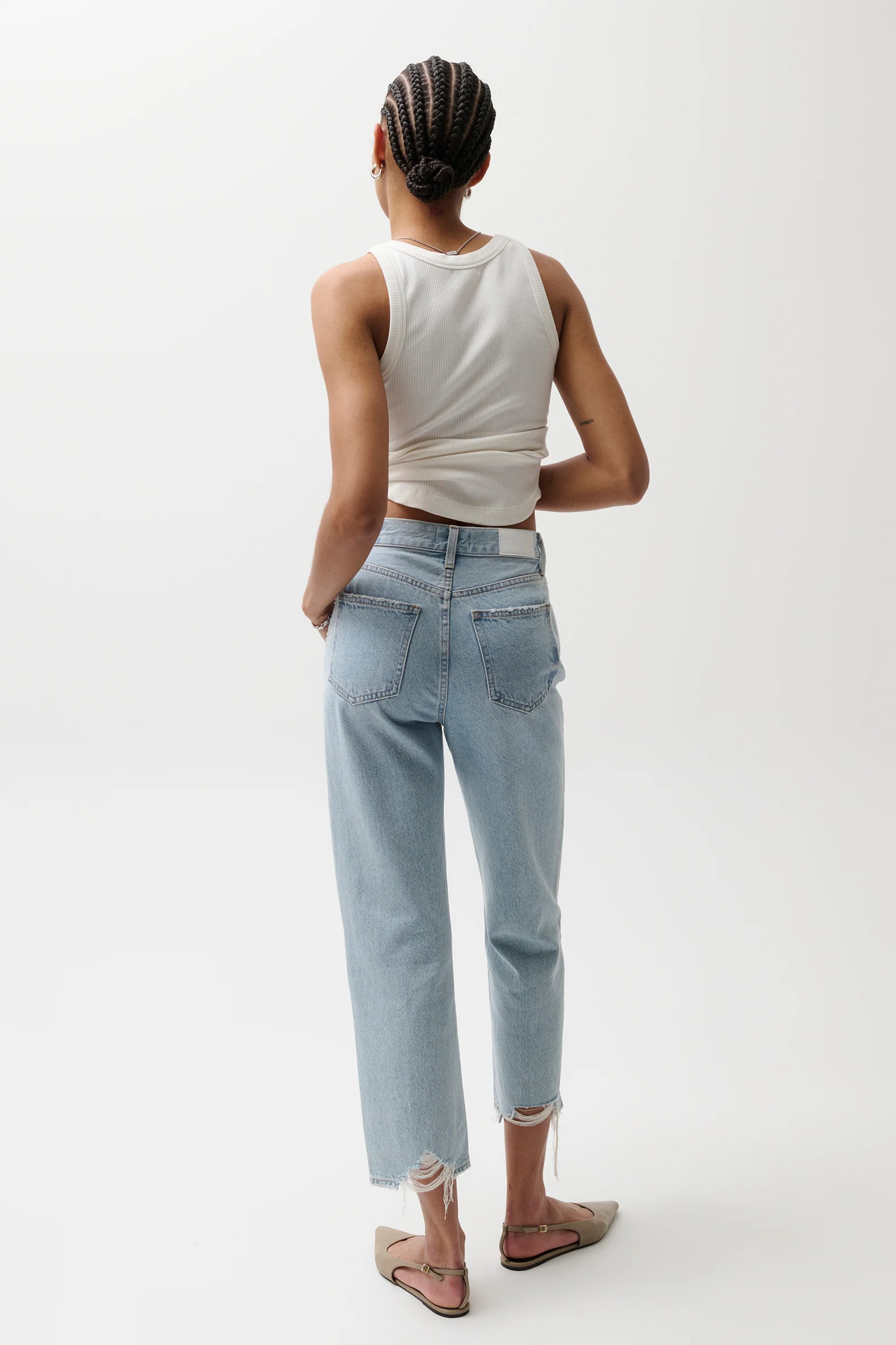 Cassie Super High Rise Straight Jean - Radiant Vintage - Image 4
