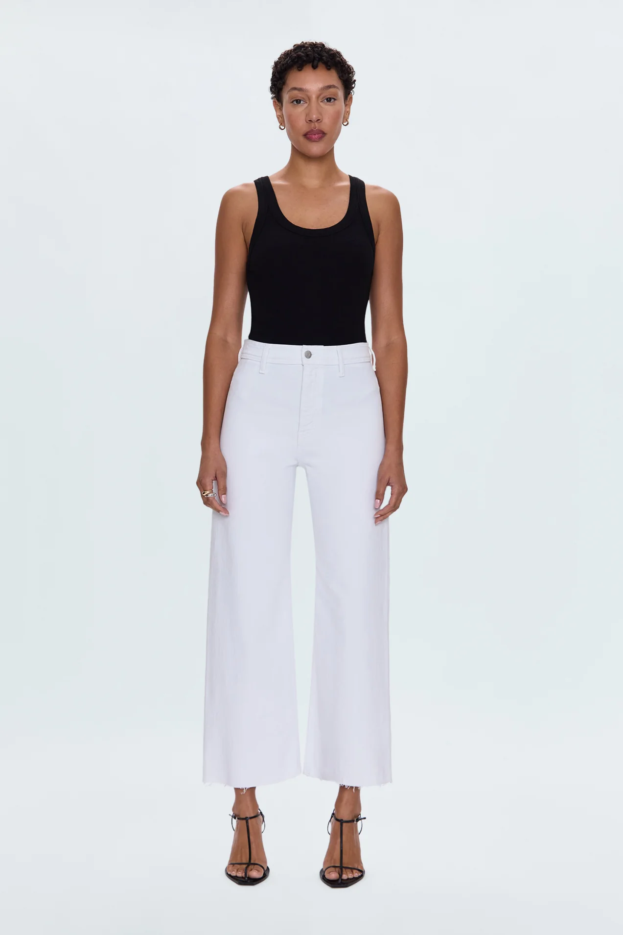 Penny High Rise Wide Leg Jean -  Blizzard - Image 4