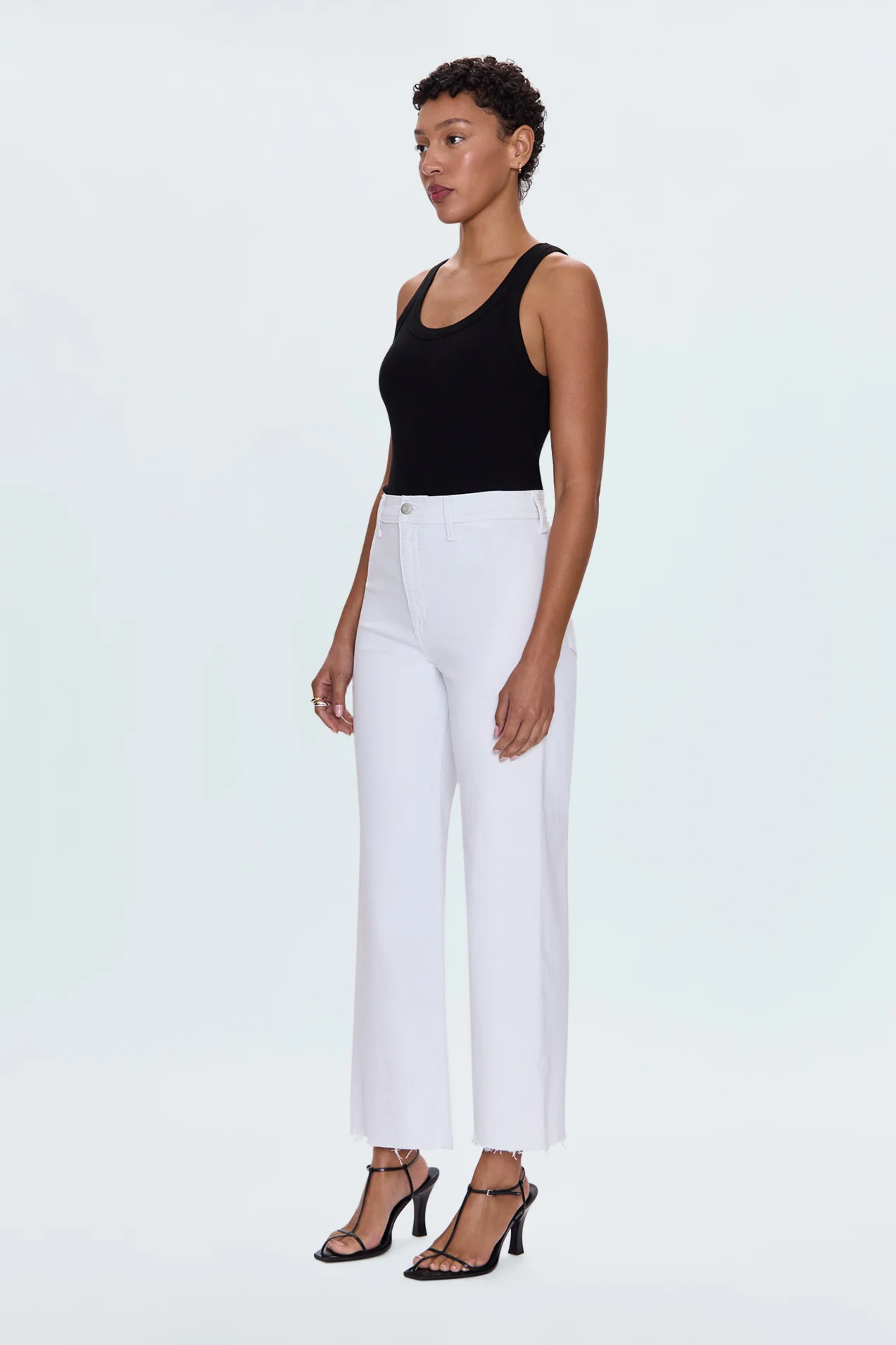 Penny High Rise Wide Leg Jean -  Blizzard - Image 5
