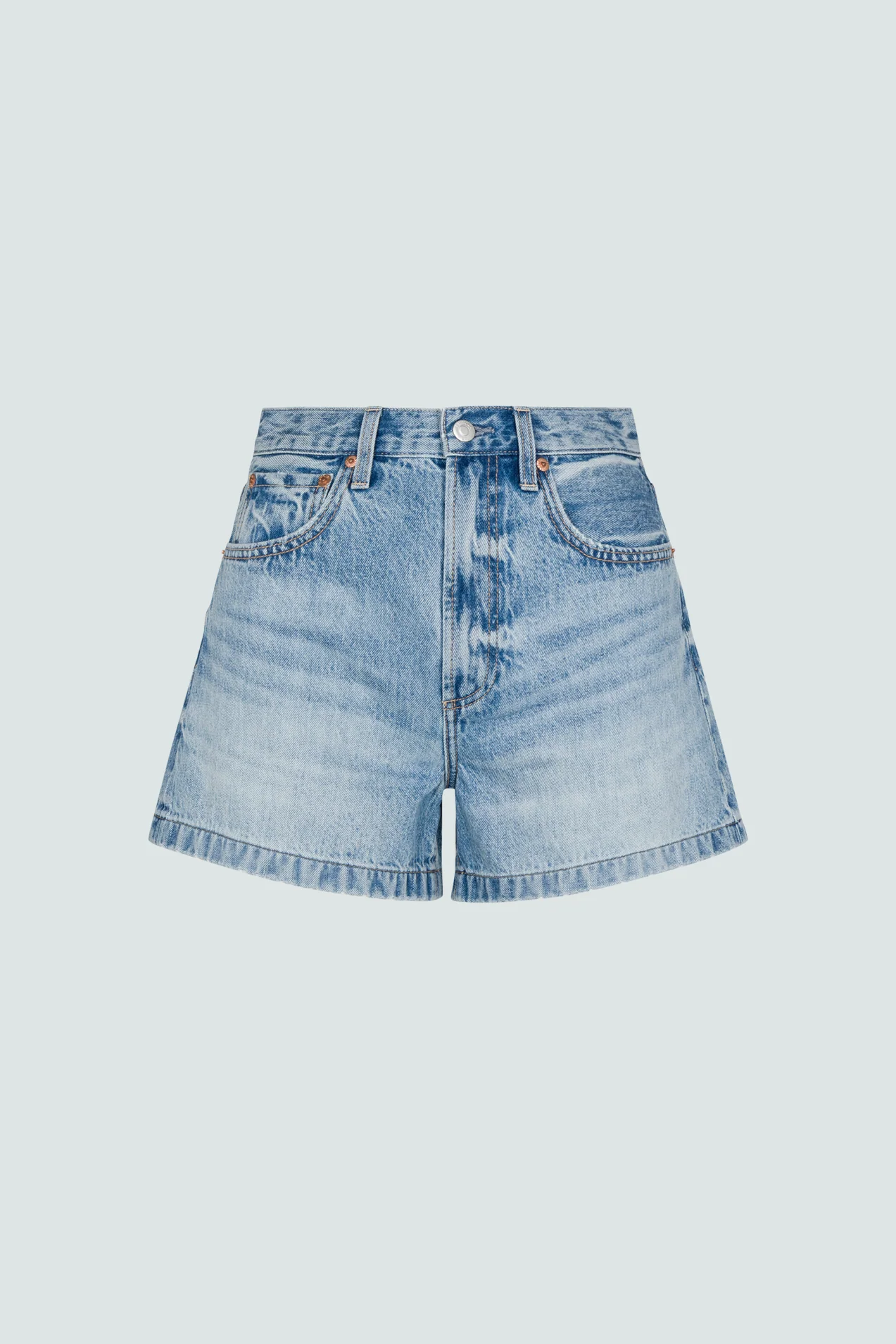 Saige High Rise Short - French Riviera - Image 6