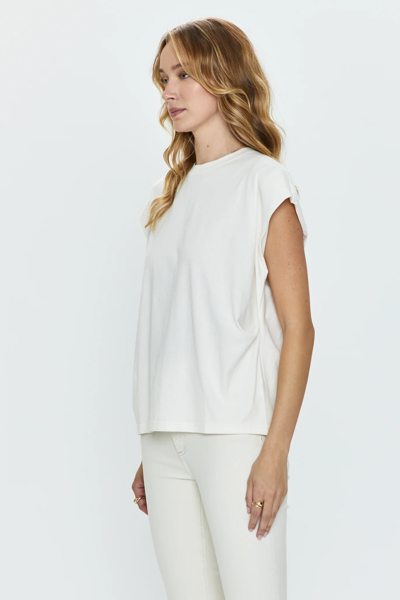 Trina Tee - White Sand - Image 3